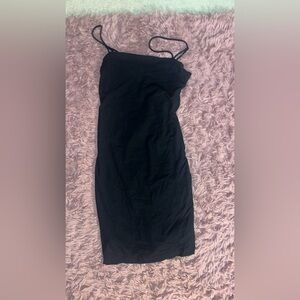 Black mini dress GARAGE lightly worn bodycon